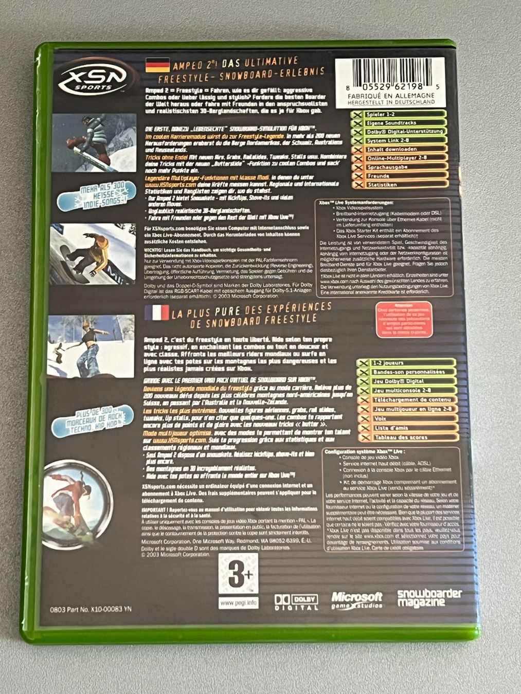 Microsoft Giochi: Amped 2 - XBOX Classic – Usato da Rivera venduto da poweradem05 1