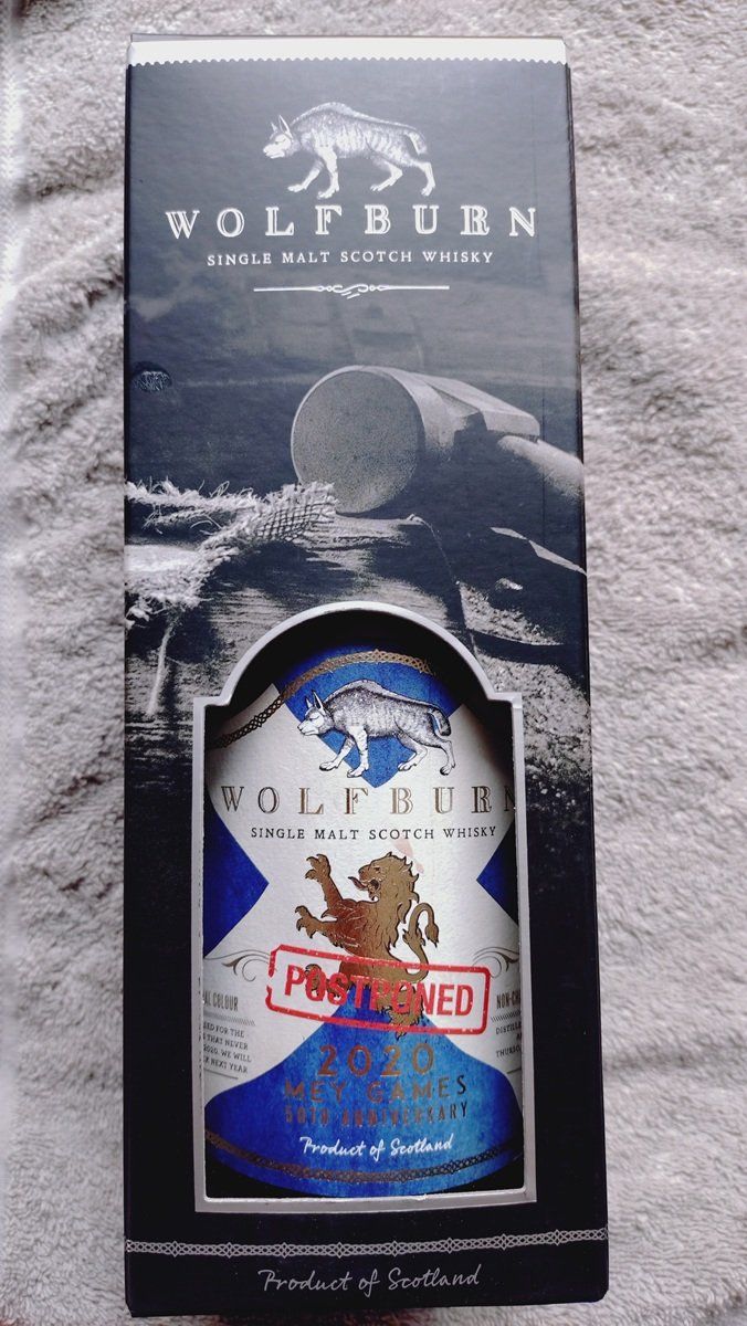 Wolfburn Bevande alcoliche: Wolfburn Mey Games 2020 – Nuovo e nell'imballaggio originale da Grüningen venduto da Stargazer