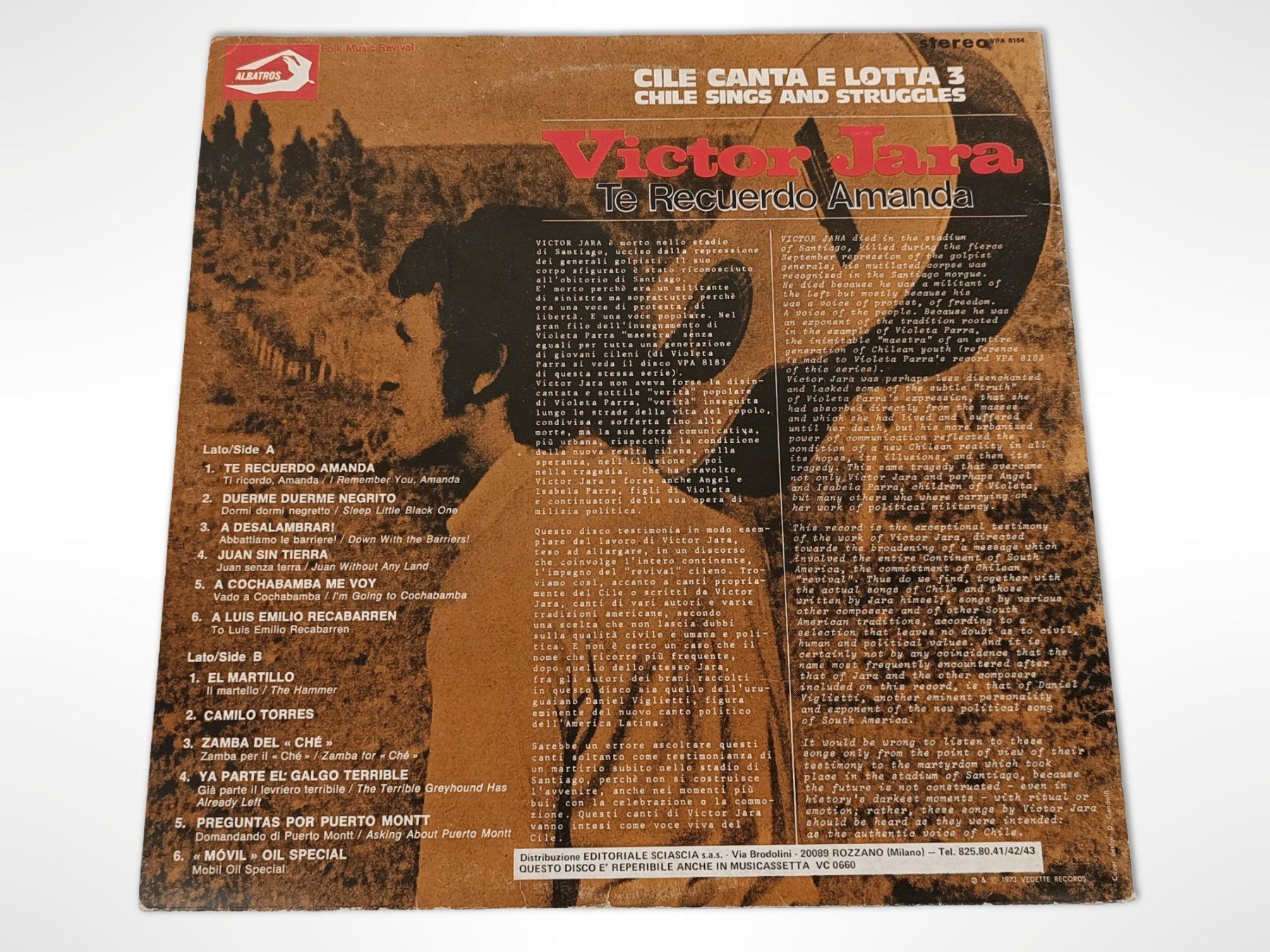 Dischi in vinile: Vinyl Victor Jara Te Recuerdo Amanda – Usato da Suhr venduto da Restwert_Suhr 1