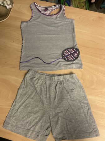 Sommer Pyjama Set Gr. 128- Top Zustand für Mädchen