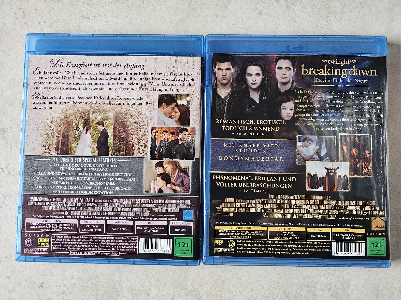 Tutti i DVDs: The Twilight Saga  -  Breaking Dawn Teil 1 & 2 – Usato da Schneisingen venduto da backstore24 1