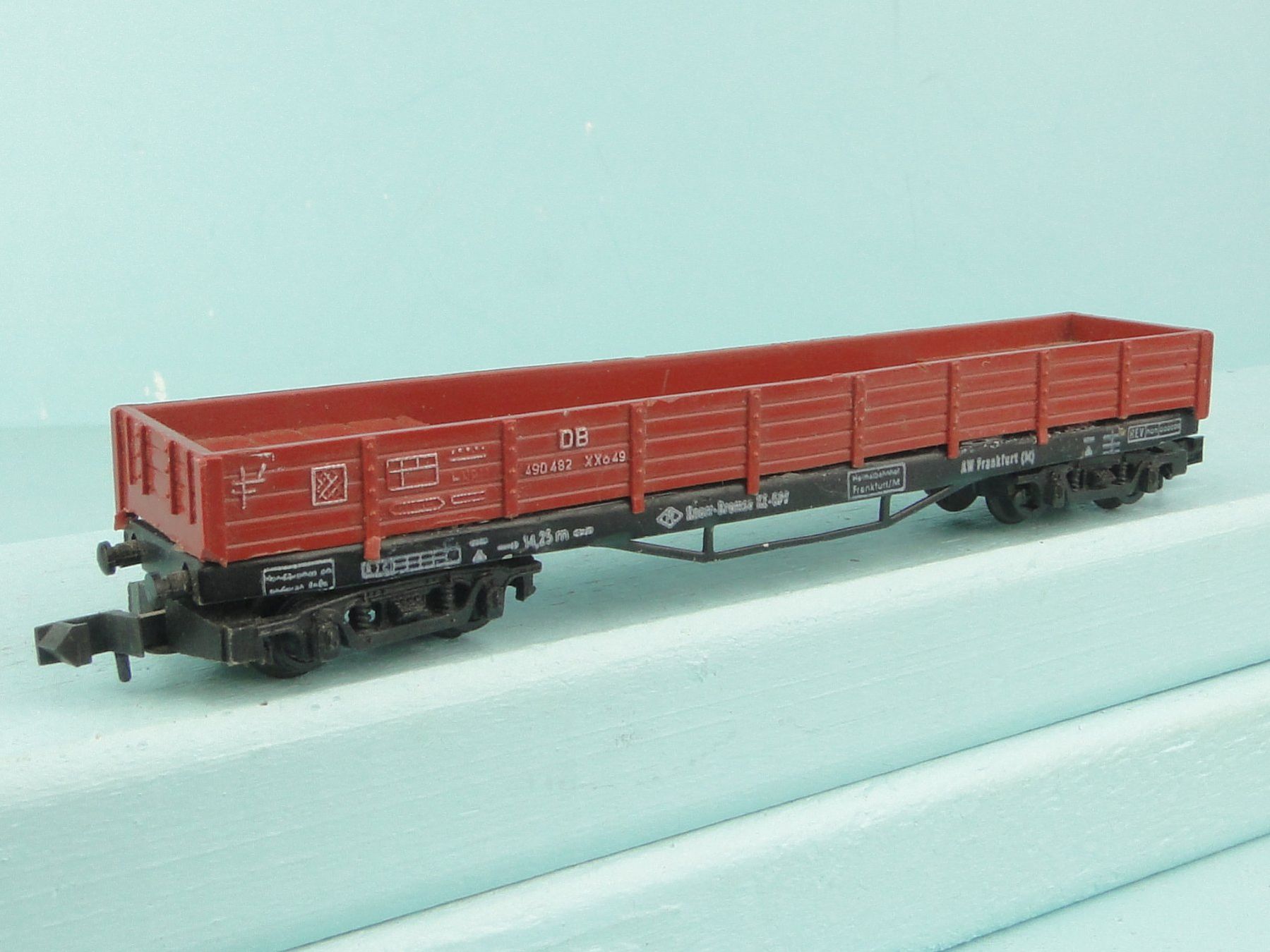 Arnold Modellini di ferrovie: Arnold Spur N Flachwagen – Usato da Bülach venduto da Albitrain