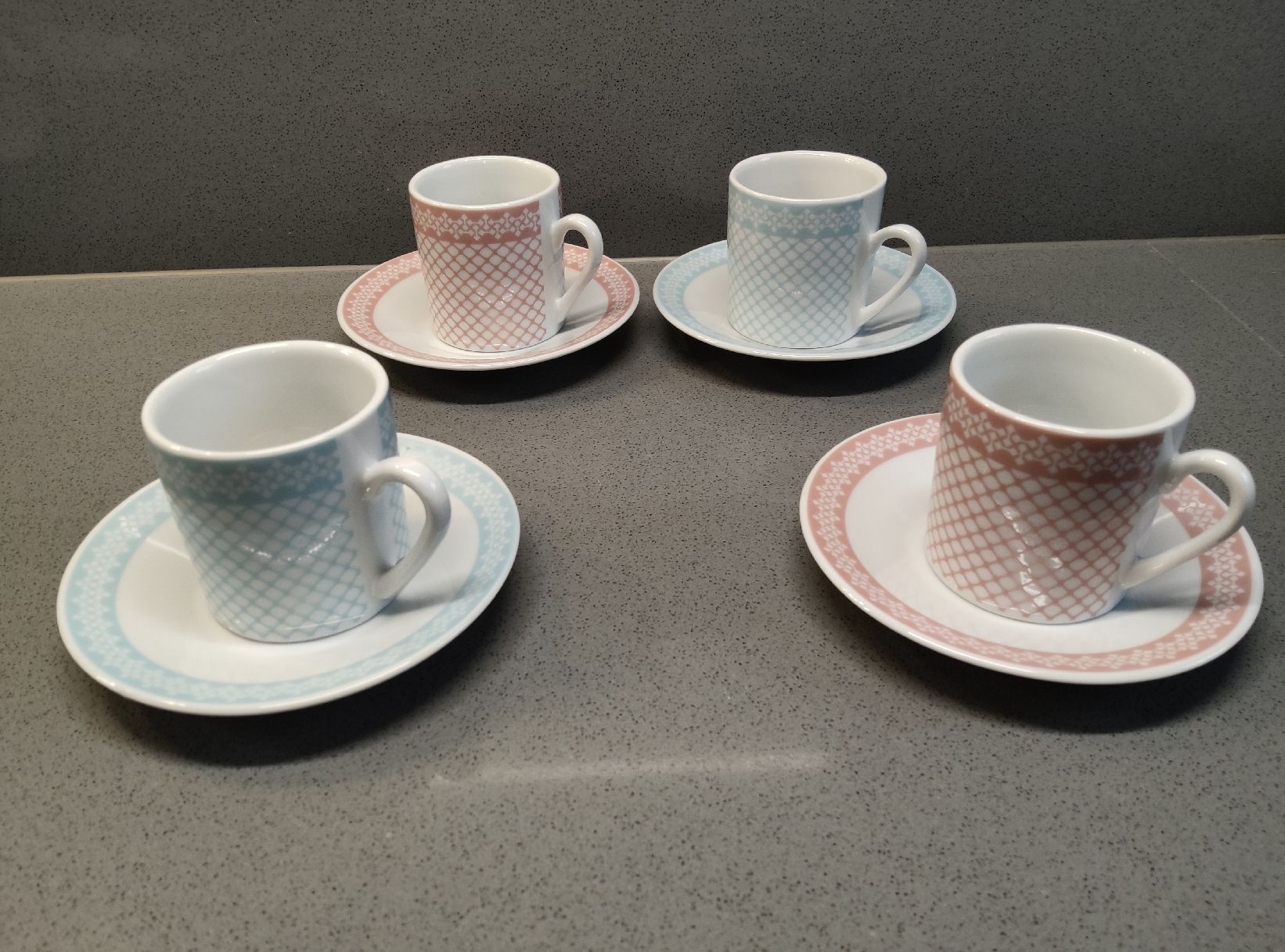 Tassen: NEU - 4 Er ESPRESSO - Set / LAVILLE Paris – Neu und originalverpackt aus Minusio von Todesca