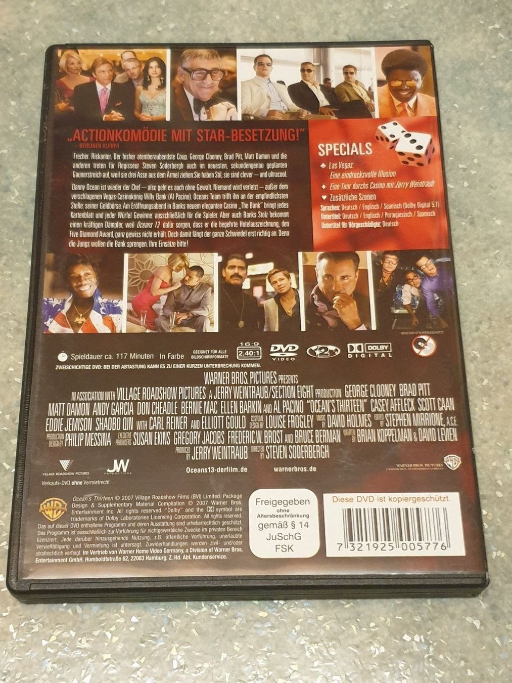 Tutti i DVDs: Ocean's 13 – Usato da Rothenthurm venduto da Lord-Ren 1
