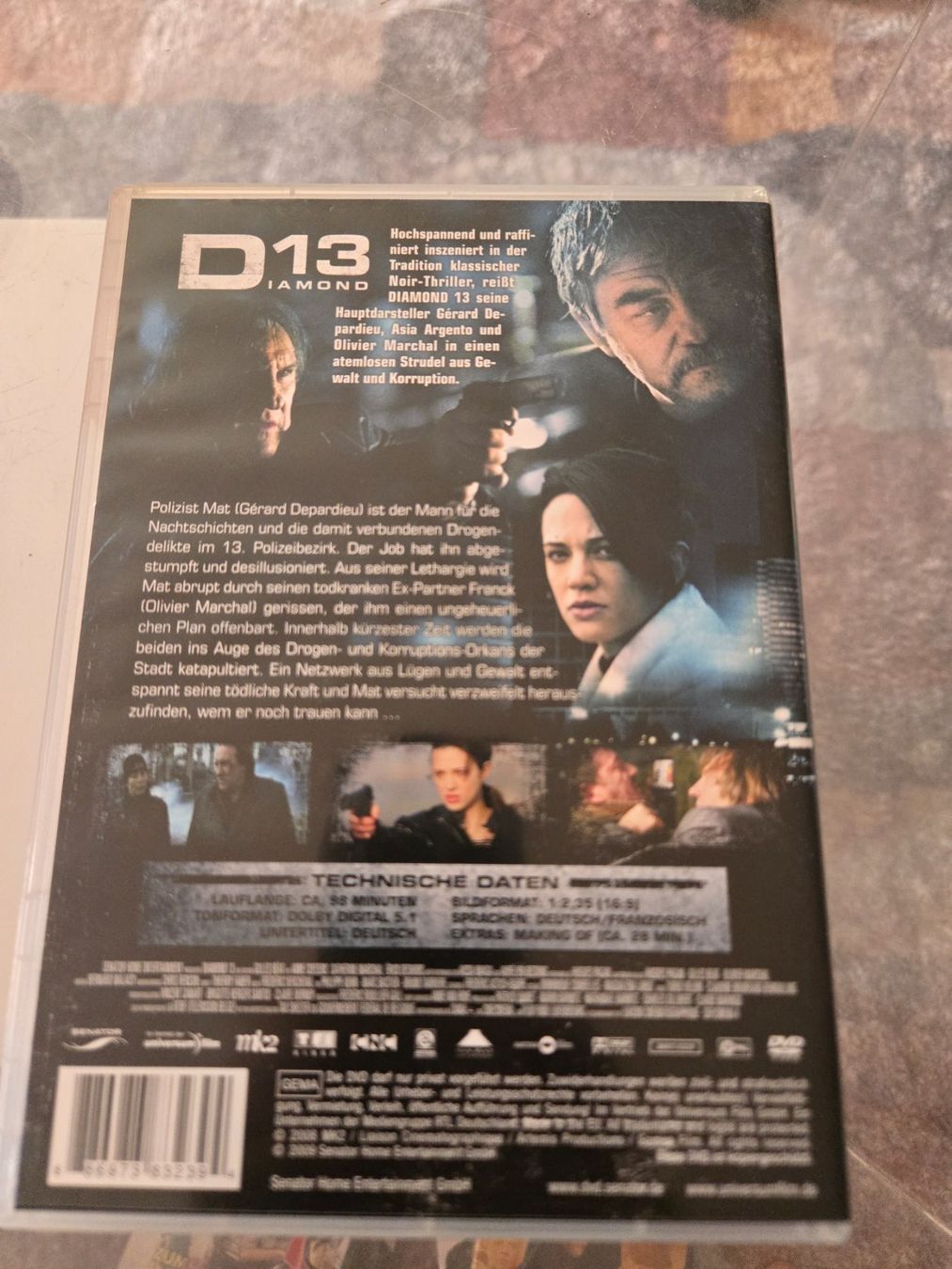 Tutti i DVDs: Diamond 13 DVD – Usato da Bussigny venduto da Kfdlt 1