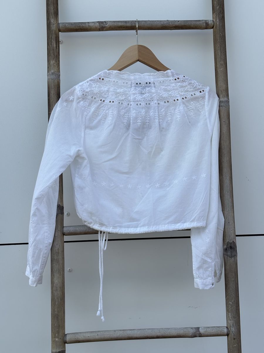 Camicette: Damen Bluse Kendall + Kylie Weiss Grösse 8 – Usato da Fehraltorf venduto da lea_9bt5 4