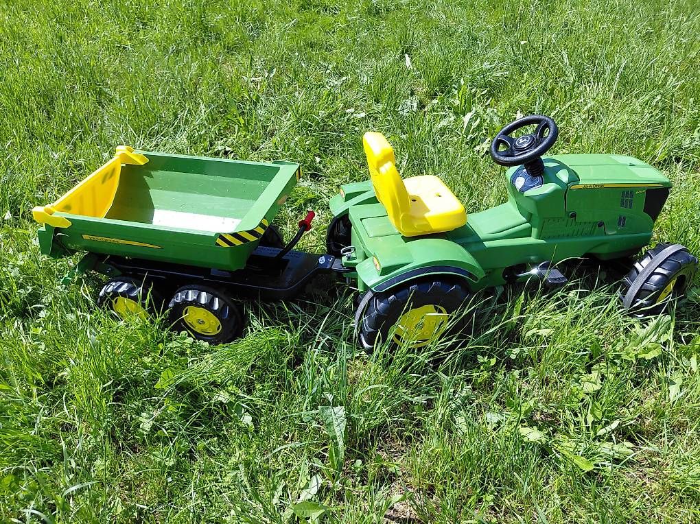 Fahrzeuge für Kinder: John Deer Traktor mit Anhänger – Gebraucht aus Wangen von Schnurrli15 2