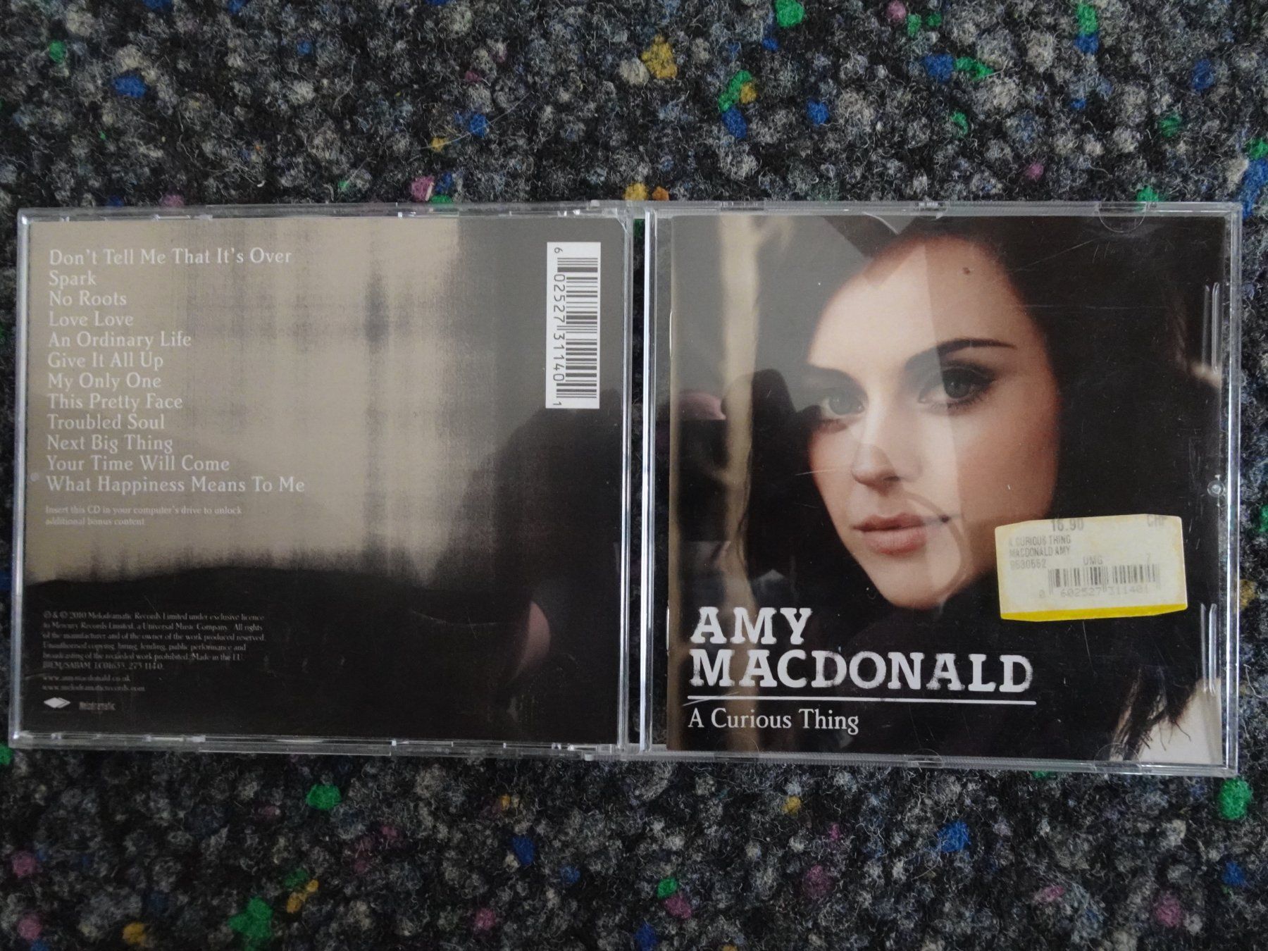 CD: CD : Amy MacDonald – Usato da Lotzwil venduto da Kiddis