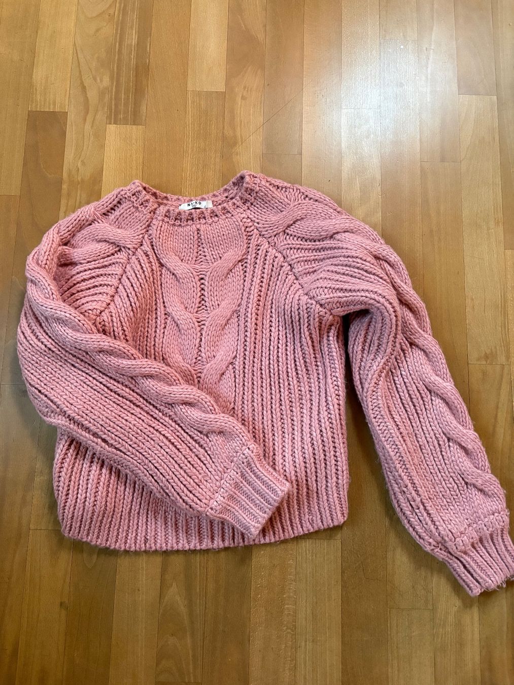 Na-kd Maglioni & Felpe: Rosa Strickpullover von NA-KD, Grösse S – Nuovo (secondo la descrizione) da Bischofszell venduto da eng_7h89