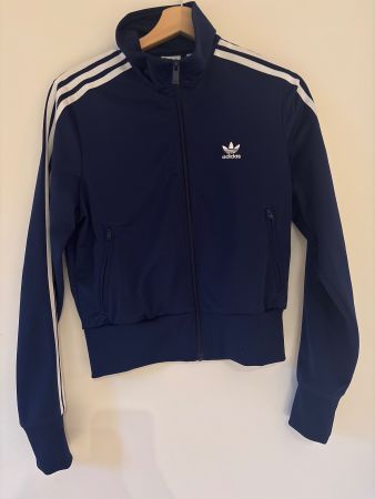 Adidas Trainingsjacke Blau Grösse 36, Top Zustand!