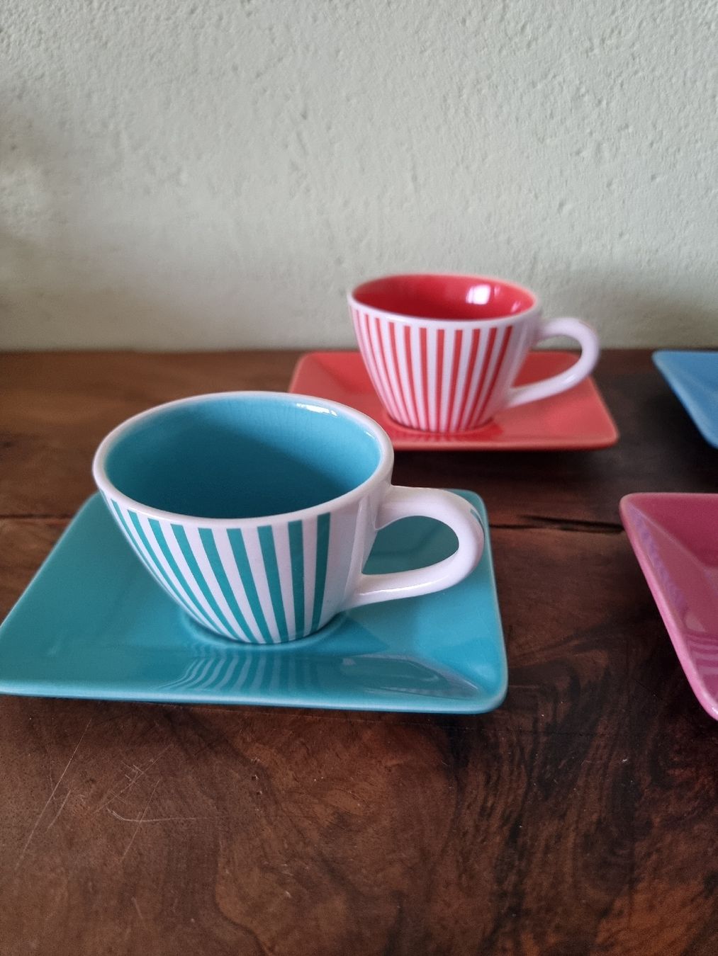 Set di piatti: Vintage Set  4 Espressotassen mit Unterteller – Nuovo (secondo la descrizione) da himmelried venduto da bribuli 5