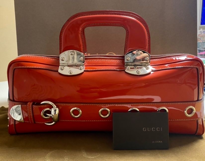 Gucci Taschen für Damen: Borsa Gucci in vernice – Neu und originalverpackt aus Mendrisio von SGR85 1