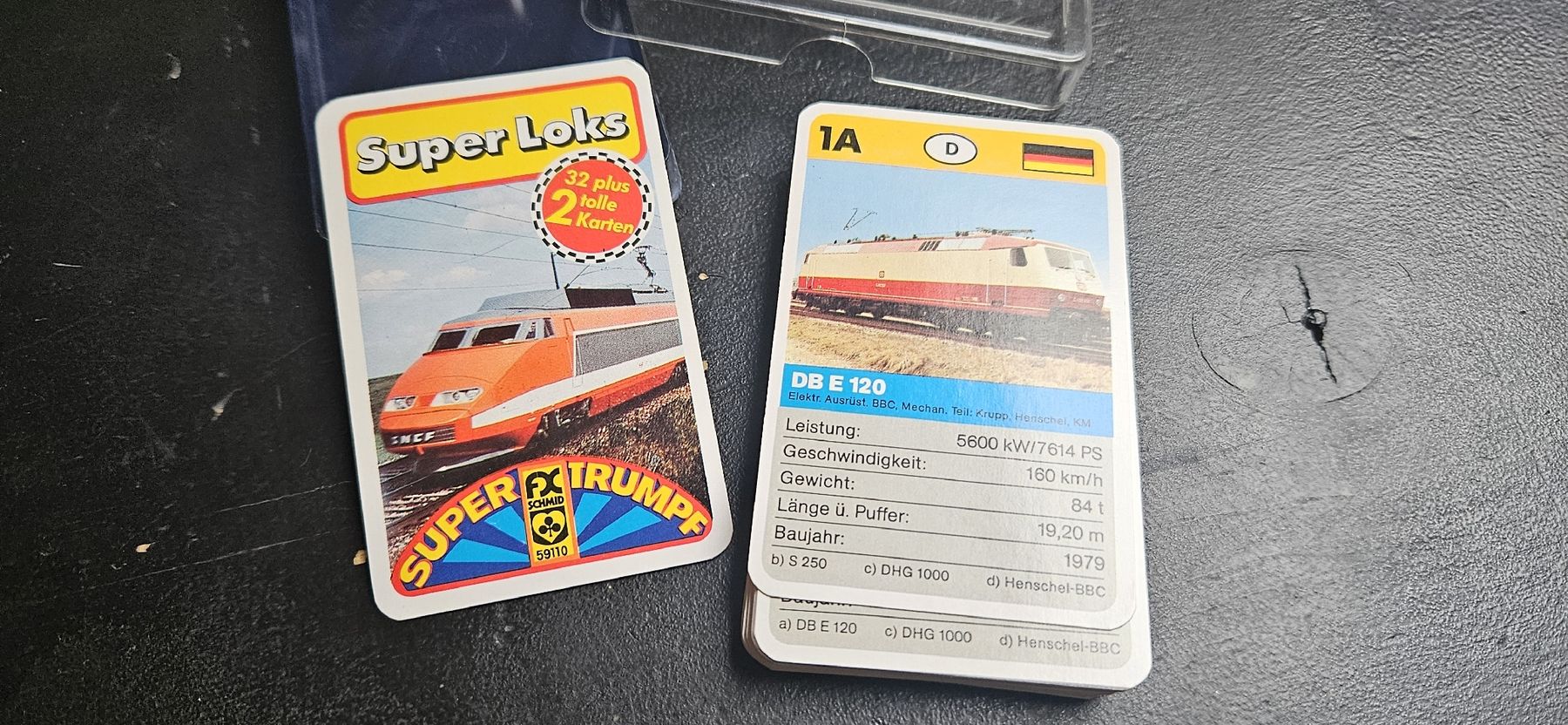 Spiele: Quartett Super Loks, FX Schmid 1984 – Gebraucht aus Belp von Ginus85 3