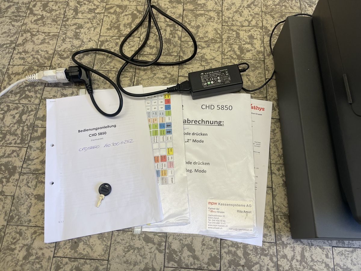 Registratore di cassa: Kasse Kassensystem Bargeld CHD  – Usato da Uster venduto da ultima720gtr 2