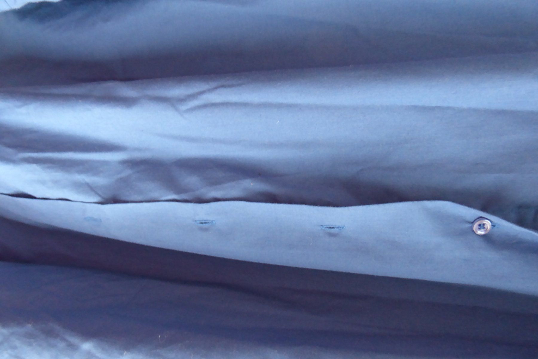 Camicie: d blaues Herren Hemd Gr 42 OYi – Usato da Sargans venduto da Benziner 2