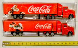 2 Coca-Cola Truck Santa Claus