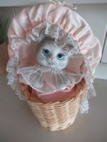Vintage musical moving cat bewegende Katze mit Musik