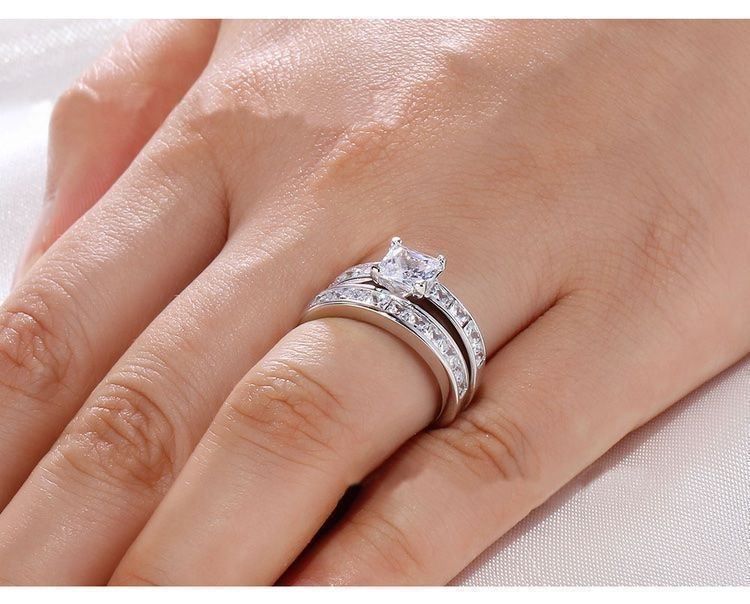 Catenine: silber doppelte ring – Nuovo e nell'imballaggio originale da St. Gallen venduto da yatoot26 6