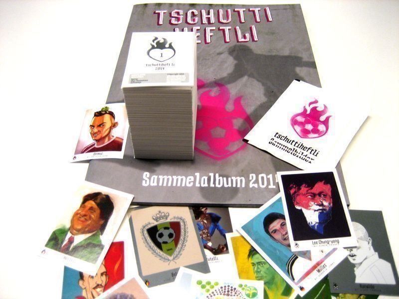 Panini Album: TSCHUTTI Heftli 2014 kompl. kein Panini – Usato da Cham venduto da Paniniworld