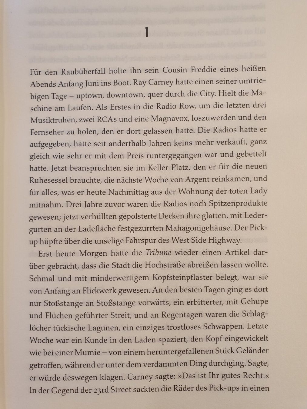 Bücher: Harlem Shuffle - Colson Whitehead - Hanser – Gebraucht aus Zürich von loosebone 5
