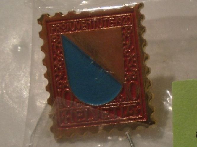 Placchette & Badge: 1 Briefmarken Pin (D311) – Usato da Winterthur venduto da Beli2000