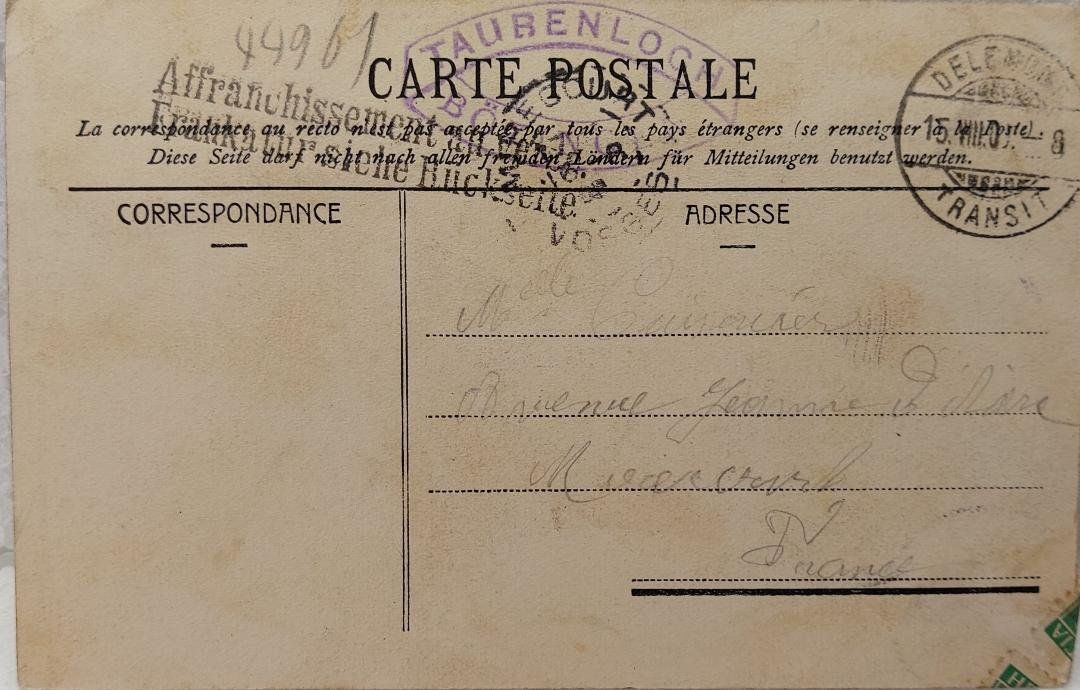 Cartoline postali: BIEL/BIENNE - Gorges du Taubenloch – Usato da Delémont venduto da Domdom1 1