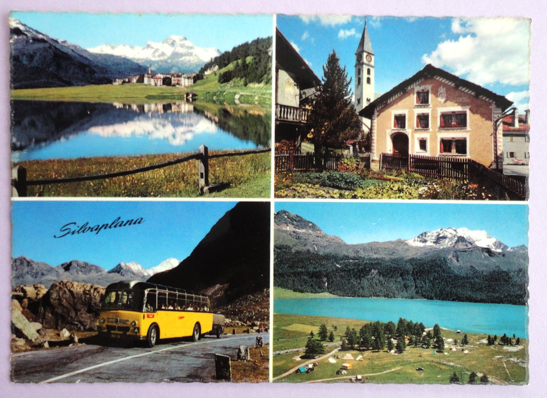 Cartoline postali: Silvaplana, Oberengadin – Usato da Fétigny venduto da Billy2miny