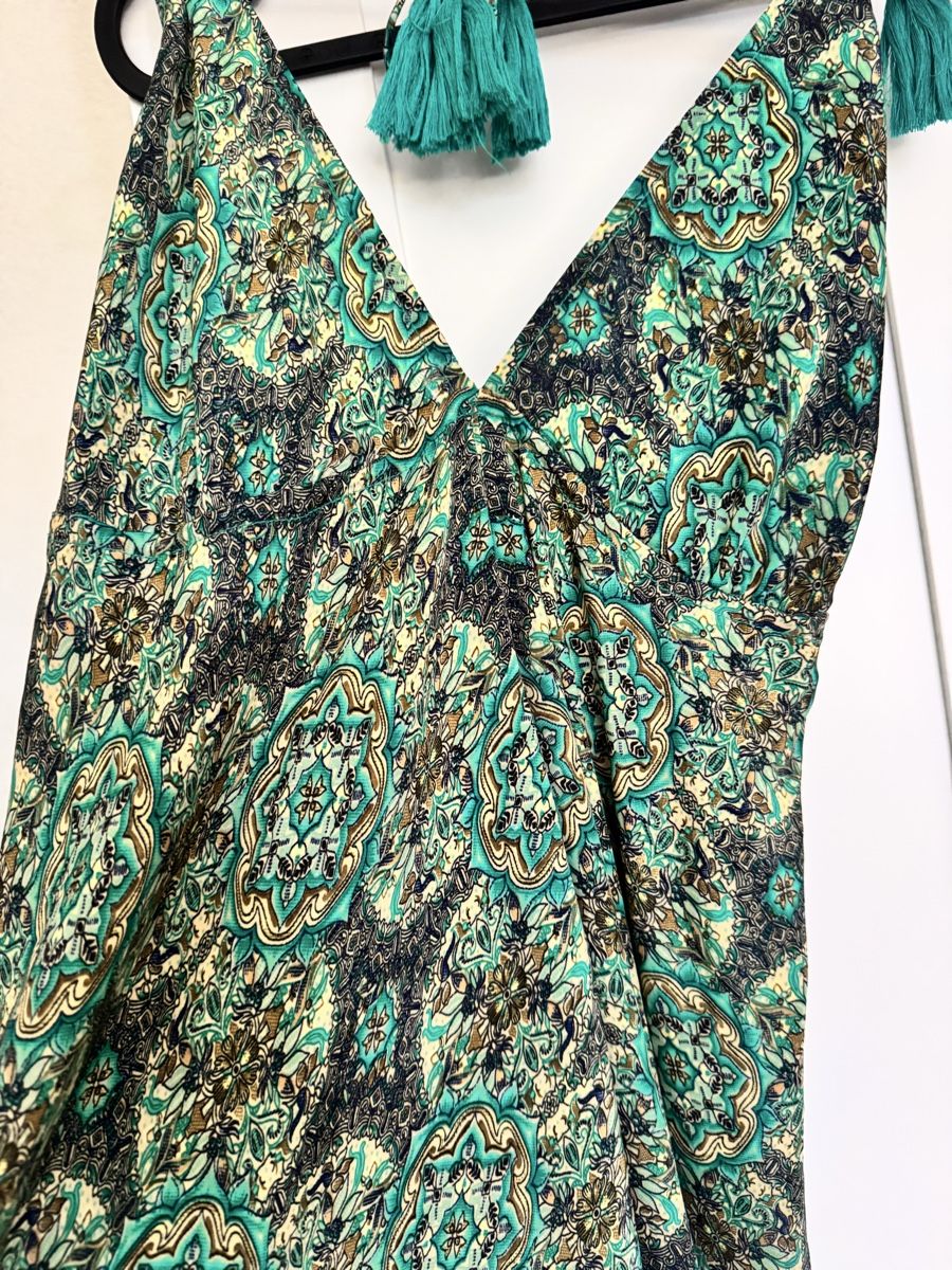 Goa Vestiti: Robe longue dos nu GOA, NEUVE, Taille S 100% polysoie – Nuovo e nell'imballaggio originale da Colombier NE venduto da kajo04 1