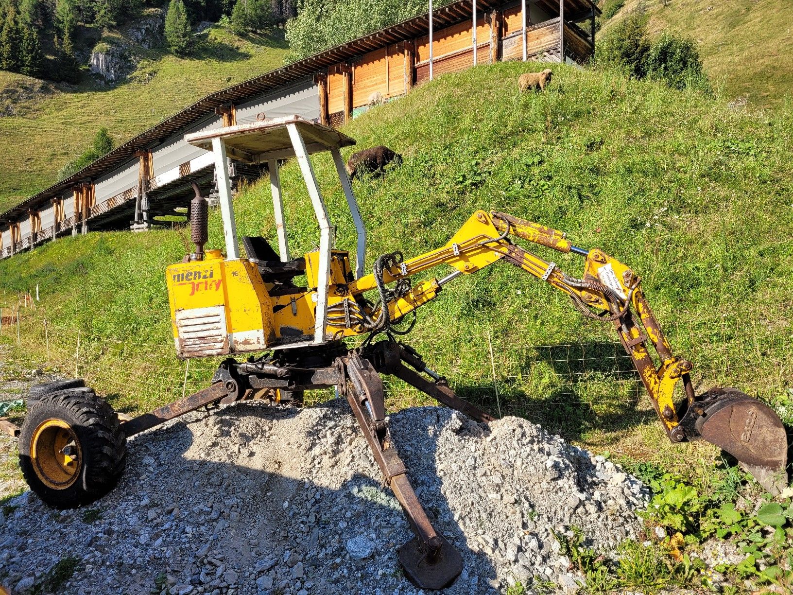 Menzi Muck Bagger: Menzi Muck Jolly – Gebraucht aus Andermatt von Marcsteff 3