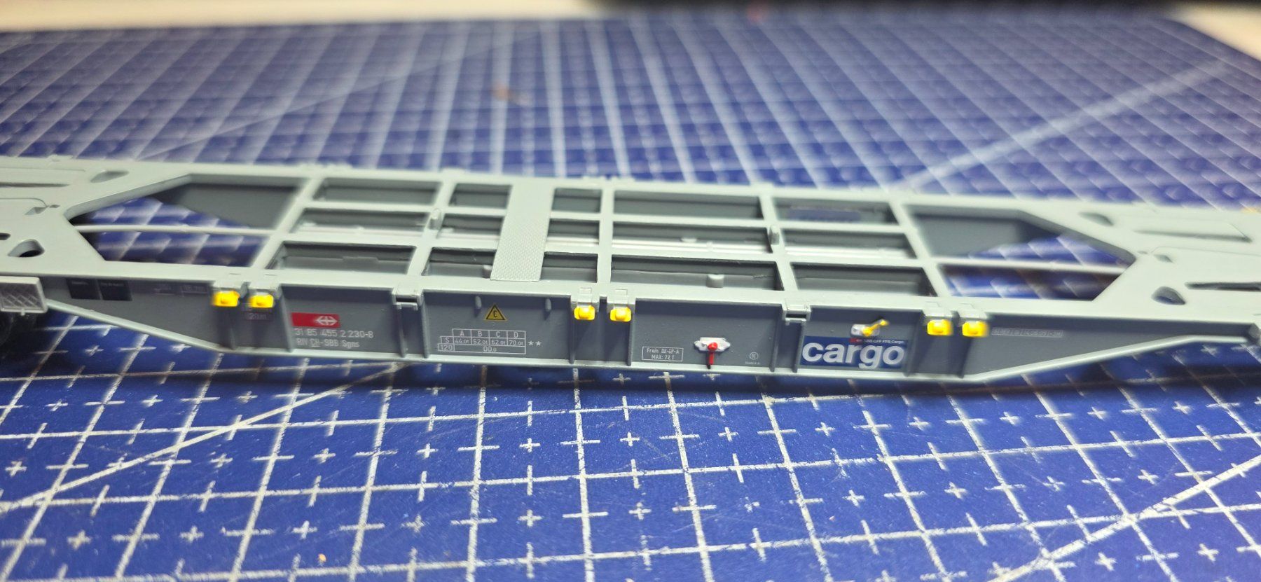 Roco Modelleisenbahnen: Roco HO Flachwagen Cargo ersazteile – Gebraucht aus Hochfelden von Danizh0 5