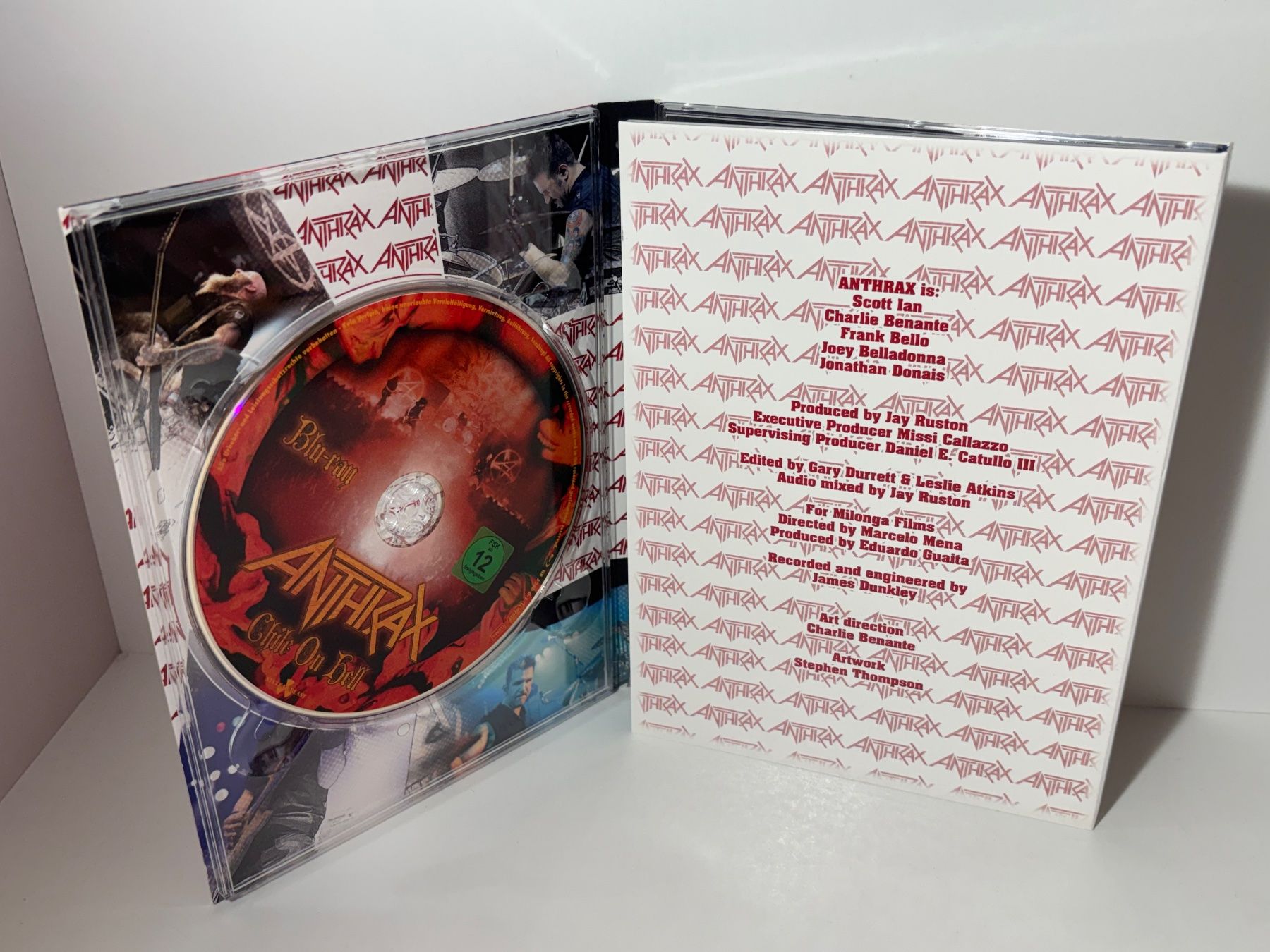 Alle DVDs: Anthrax Chile on Hell Blu Ray – Gebraucht aus Wilderswil von Sstriker 6