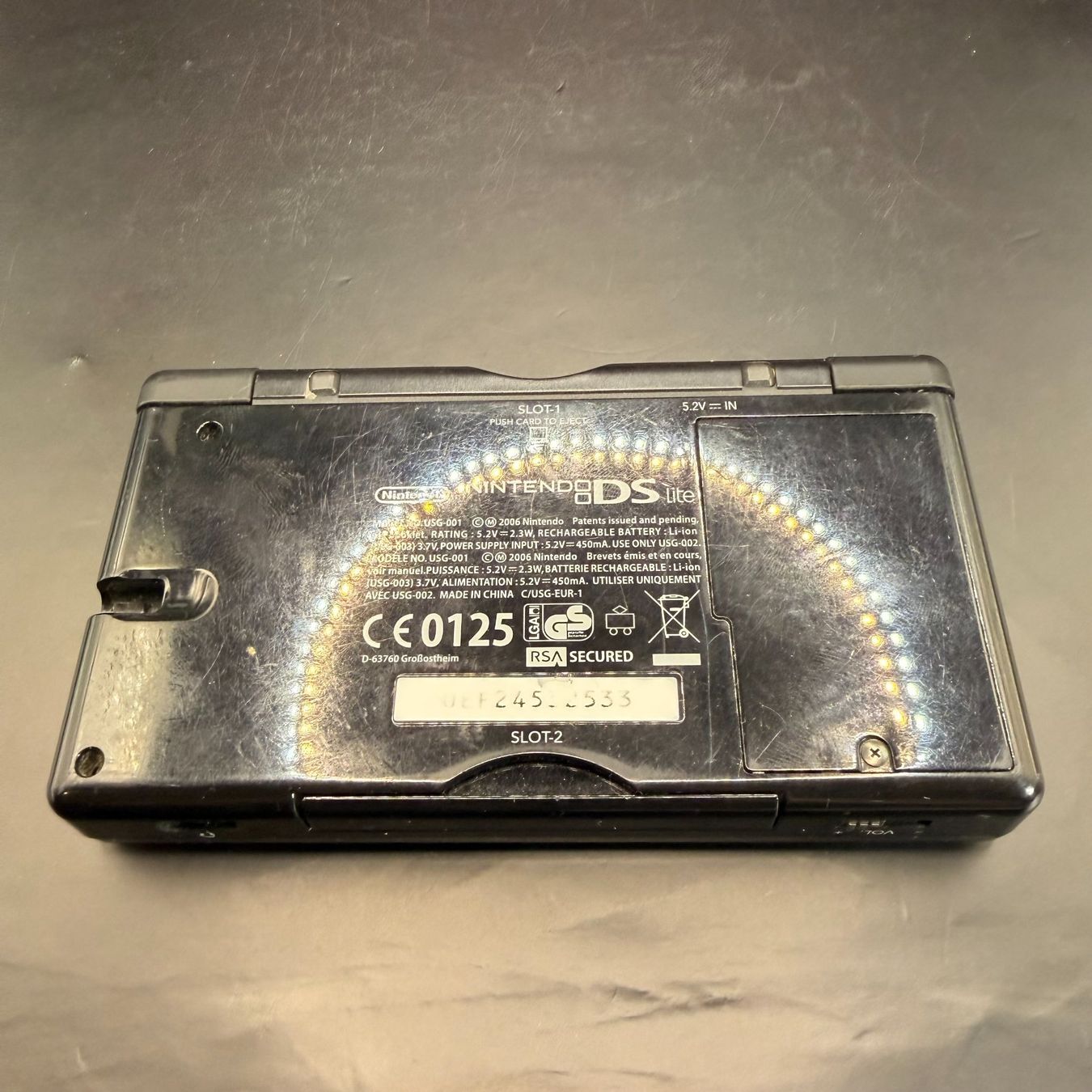 Nintendo Console: Nintendo DS Lite Schwarz – Difettoso da Düdingen venduto da Nerdworld 5