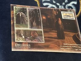 Herr der Ringe Briefmarken Neuseeland Northpex 2002 53