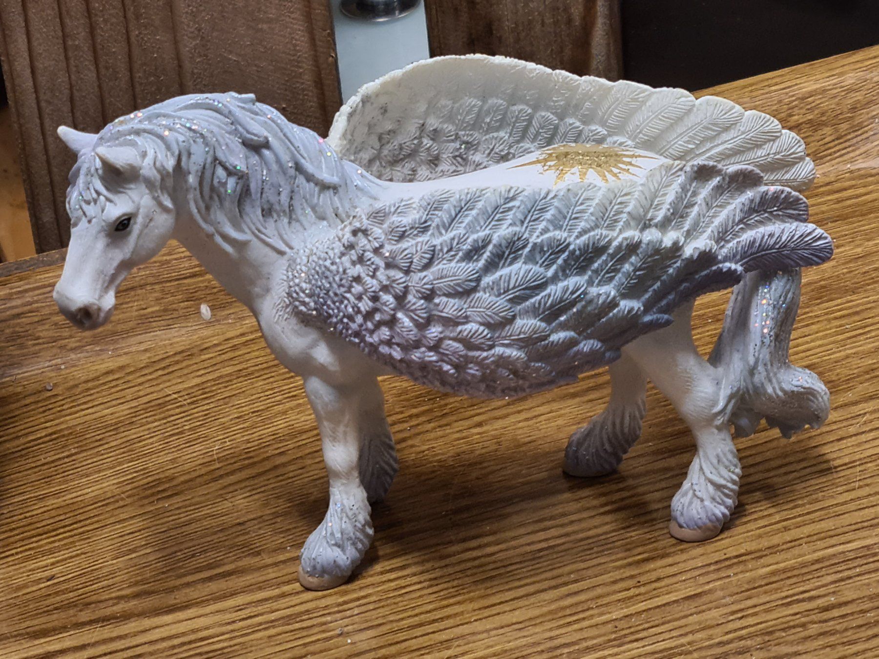 Schleich Statuette: 1 Schleich Bavaria Pegasus / Pferd, 16x7.5 cm – Usato da Amriswil venduto da kleindeko 2
