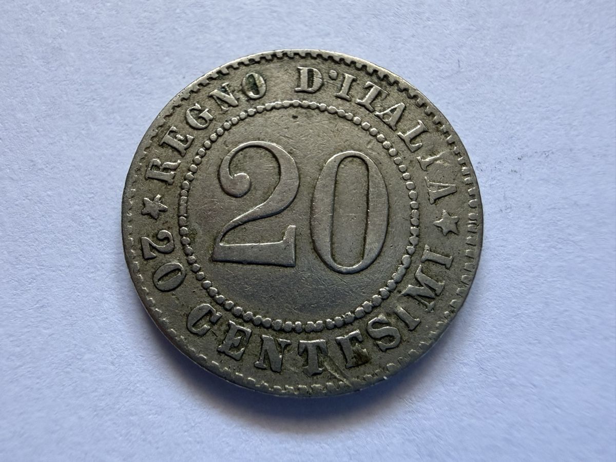 Tutti le monete: Top ABART!!! 20 Cts. 1894 RAR!! – Usato da Breganzona venduto da Sandro003 1