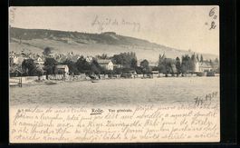 AK Rolle, Vue générale, 1900