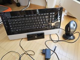 Logitech diNovo Edge Tastatur & MX Revolution Maus Set