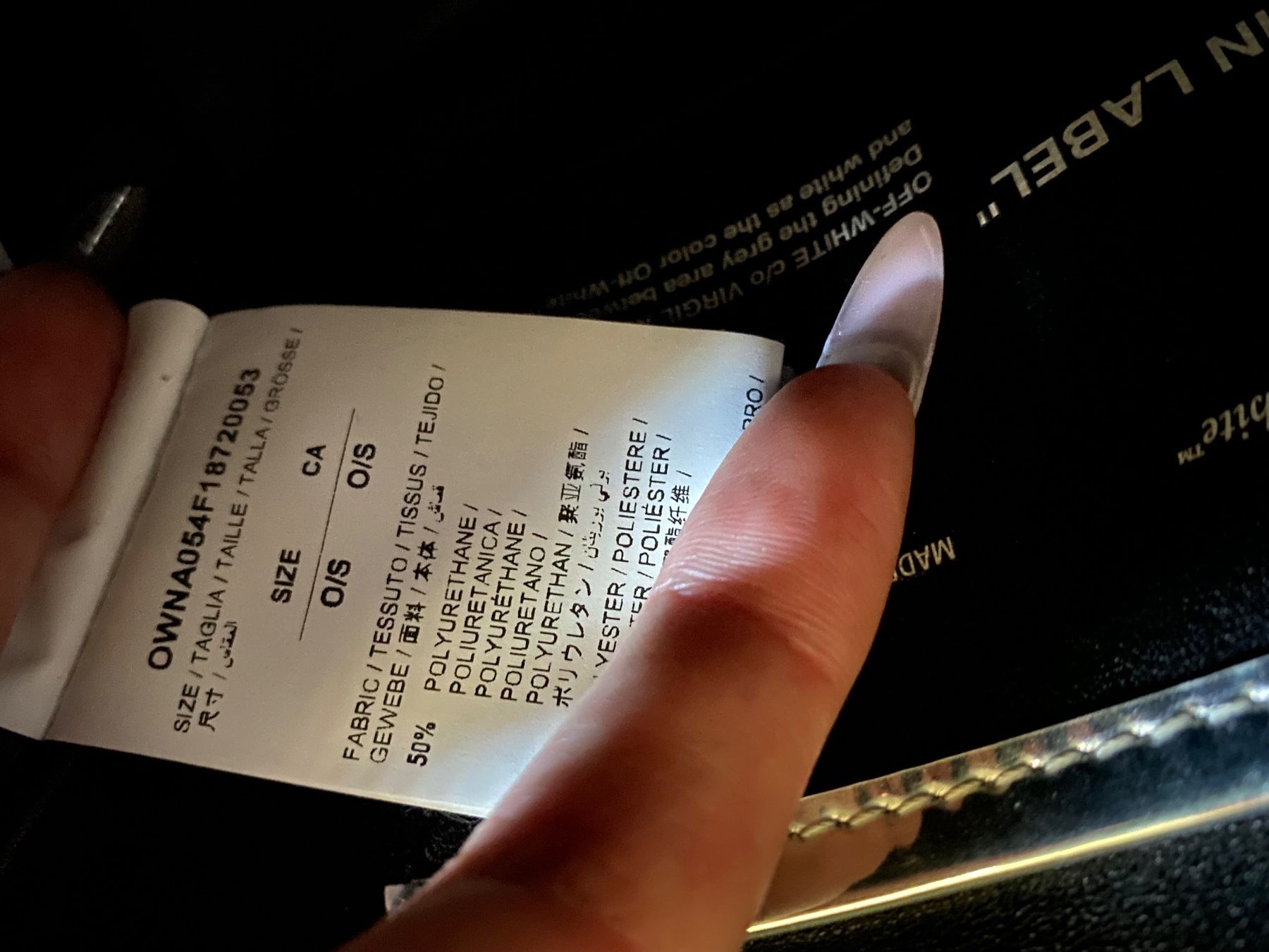 Off-White Taschen: Off-White mirror camera bag – Gebraucht aus Ellikon an der Thur von capricorn1234 5
