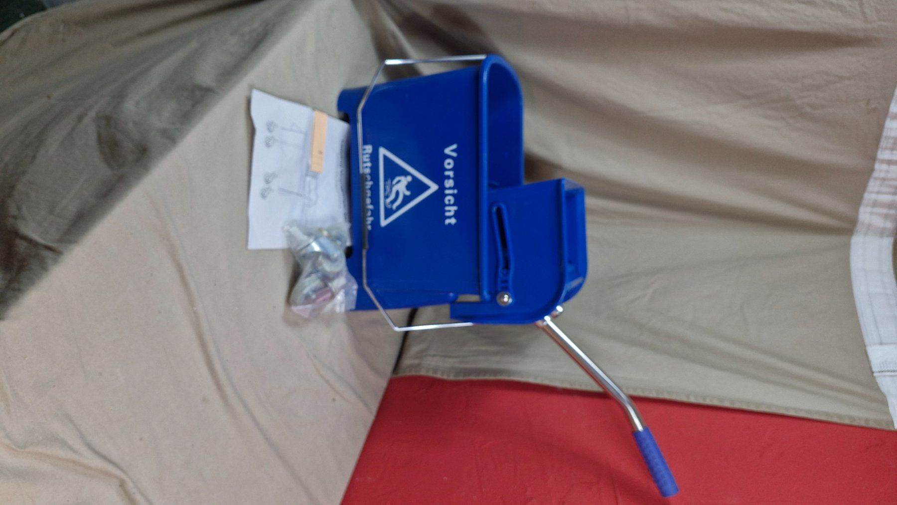 Reinigung & Hygiene: Bodenwisch Eimer Doppeleimer mit Presse - 20 l – Neu (gemäss Beschreibung) aus Dorf von Zur-Lingg