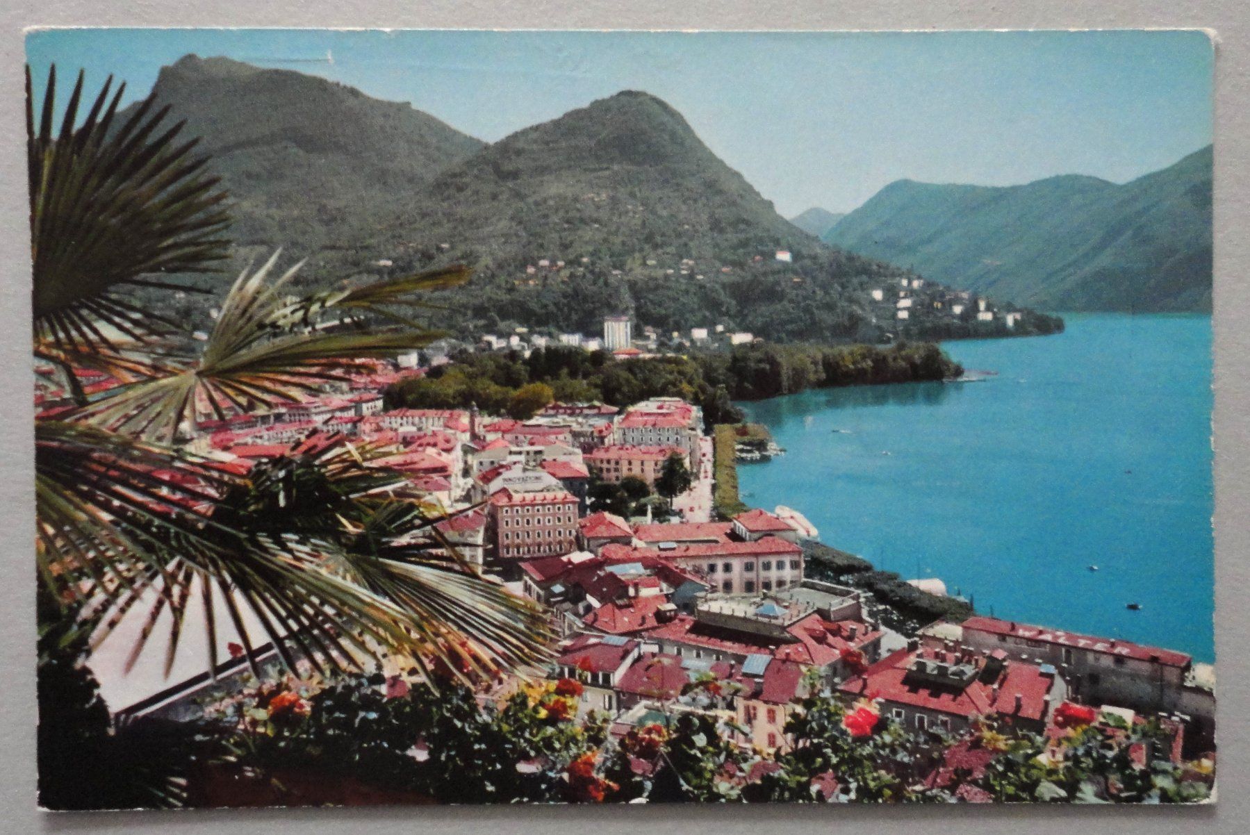 Cartoline postali: Lugano con il Monte Brè – Usato da Fétigny venduto da Billy2miny