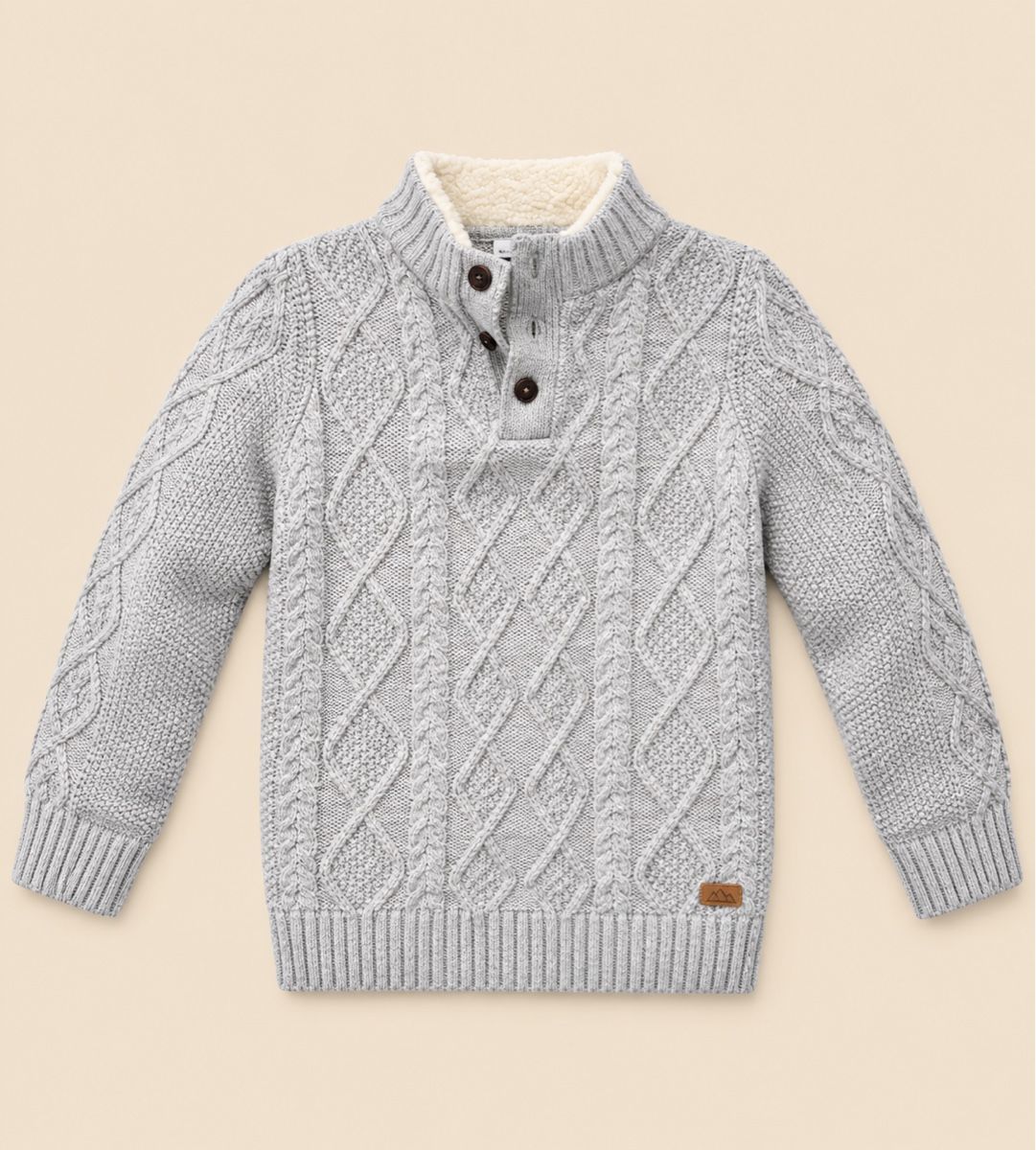 C&A Pullover & Sweatshirts: PULL EN MAILLE TORSADÉE GRIS – Neu (gemäss Beschreibung) aus Lausanne von mar_6snp 1
