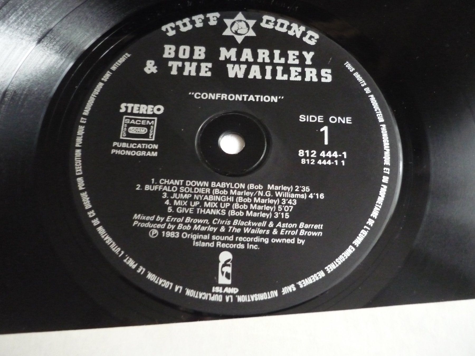 Dischi in vinile: (S) Bob Marley - confontation - Top Rar – Usato da Beringen venduto da Flatretriever 3
