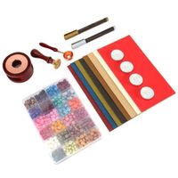Wachs Siegel Set 600 Wachs Perlen Set