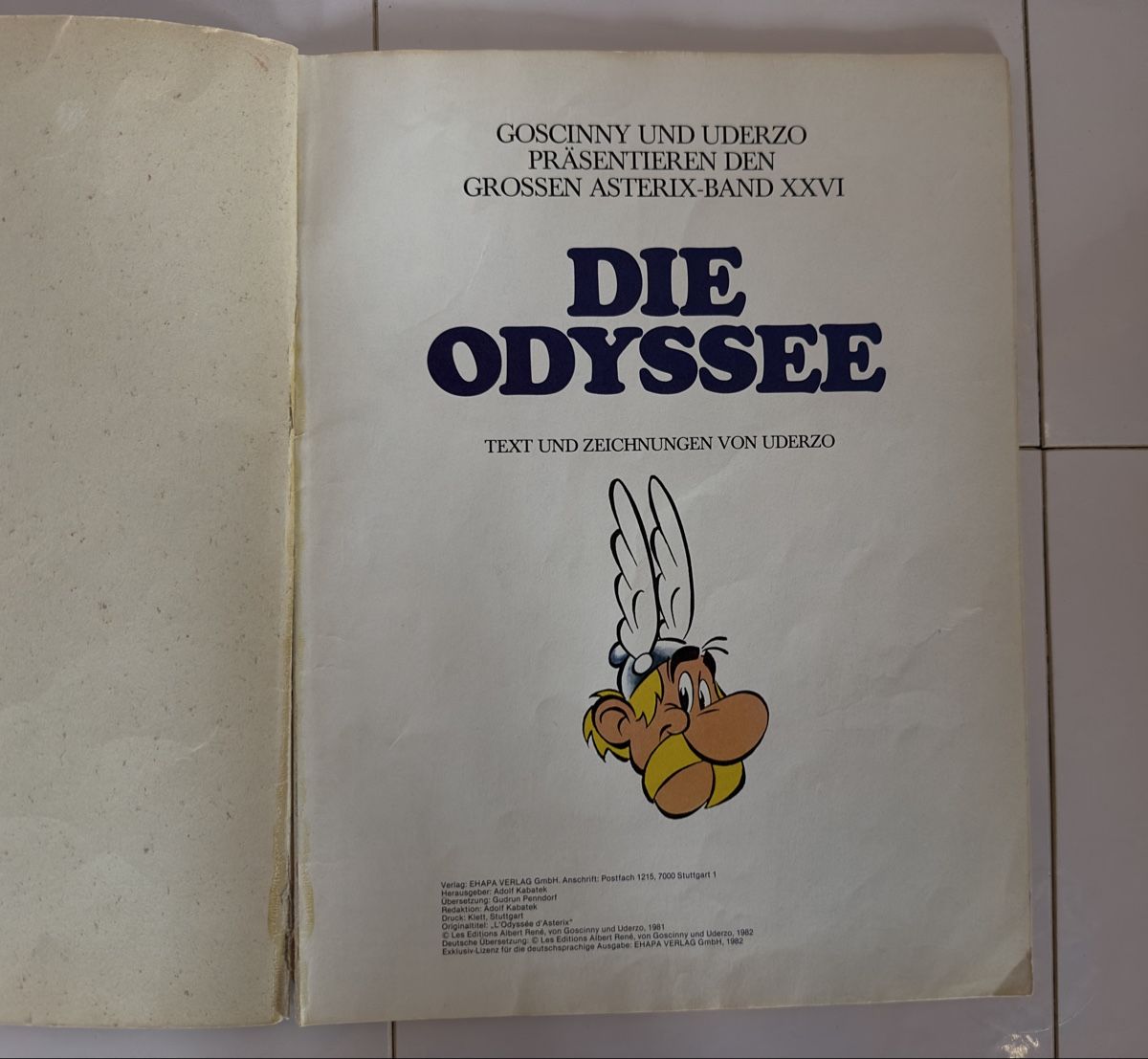 Comics: Asterix und Obelix die Odyssee Comic Heft – Gebraucht aus Haegendorf von Chruege 2