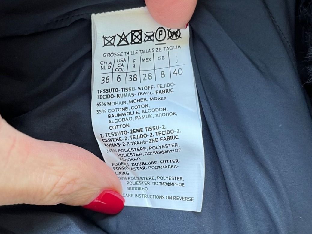 Sportmax Cappotti: Neu Sportmax Sella Mantel – Nuovo e nell'imballaggio originale da Wilen b. Wollerau venduto da rosmarin13 6