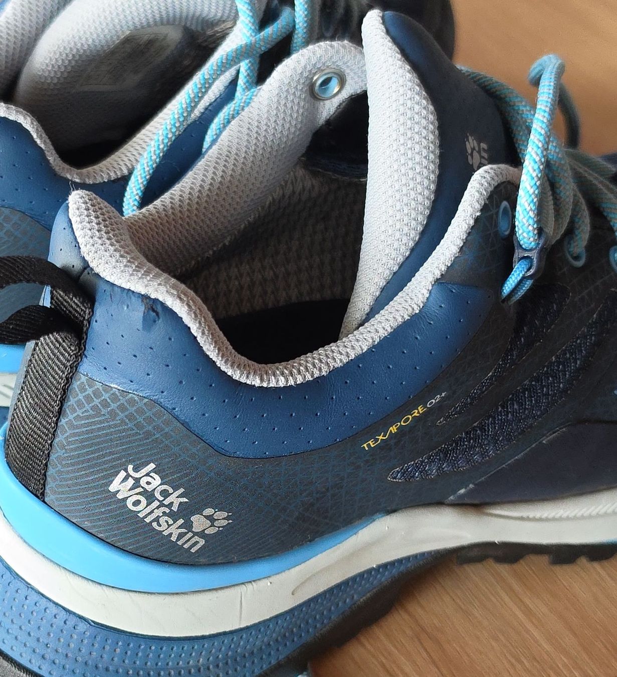 Jack Wolfskin Scarpe da uomo: Wanderschuhe Jack Wolfskin blau – Usato da Grosswangen venduto da DenChey