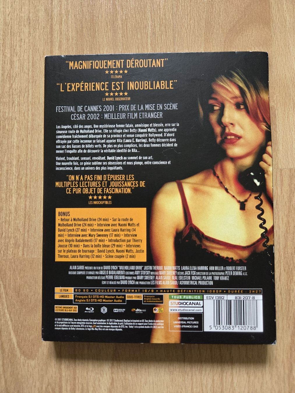 Tutti i DVDs: Mulholland drive bluray – Usato da Biel/Bienne venduto da Totalkelly 1