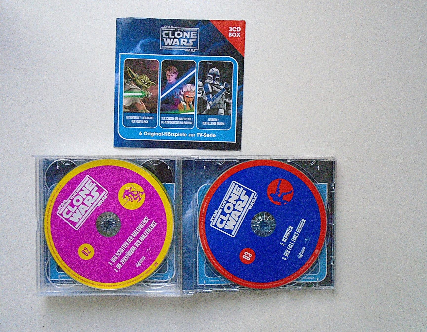 CDs: 3CD's Star Wars - CLONE WARS – D'occasion à Pfeffingen par Intertandem 2