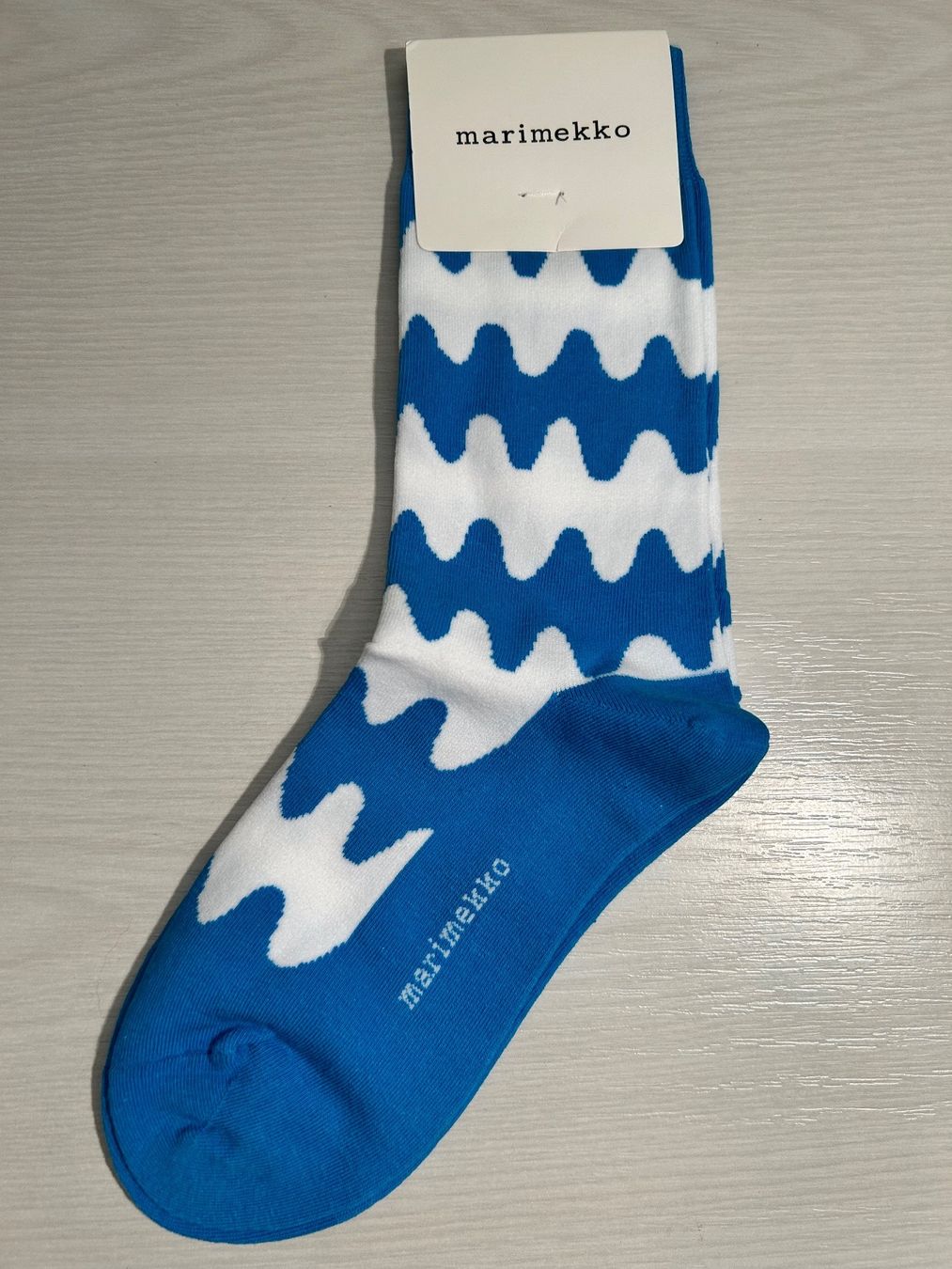 Calze: Socks with pop-up print flower Marimekko – Nuovo e nell'imballaggio originale da Zürich venduto da Ferienan 1