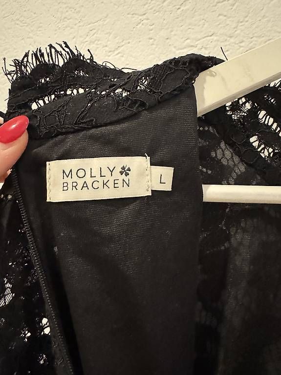 C&A Vestiti: Schwarzes Spitzenkleid Molly Bracken Grösse L – Usato da Aarburg venduto da ktu_zm5p 4